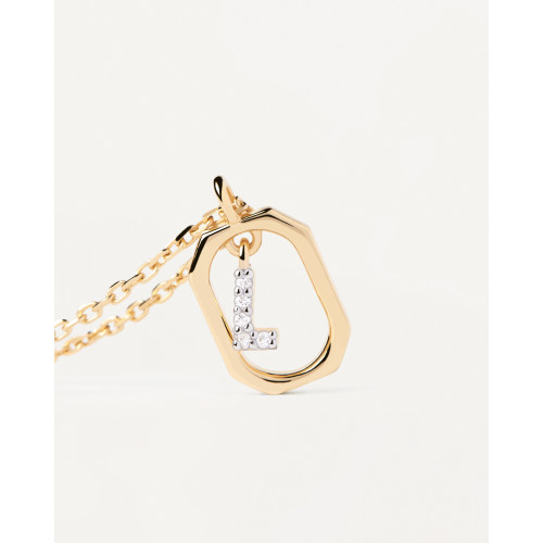 PdPaola Collar Mini Letra L