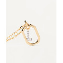 PdPaola Collar Mini Letra L