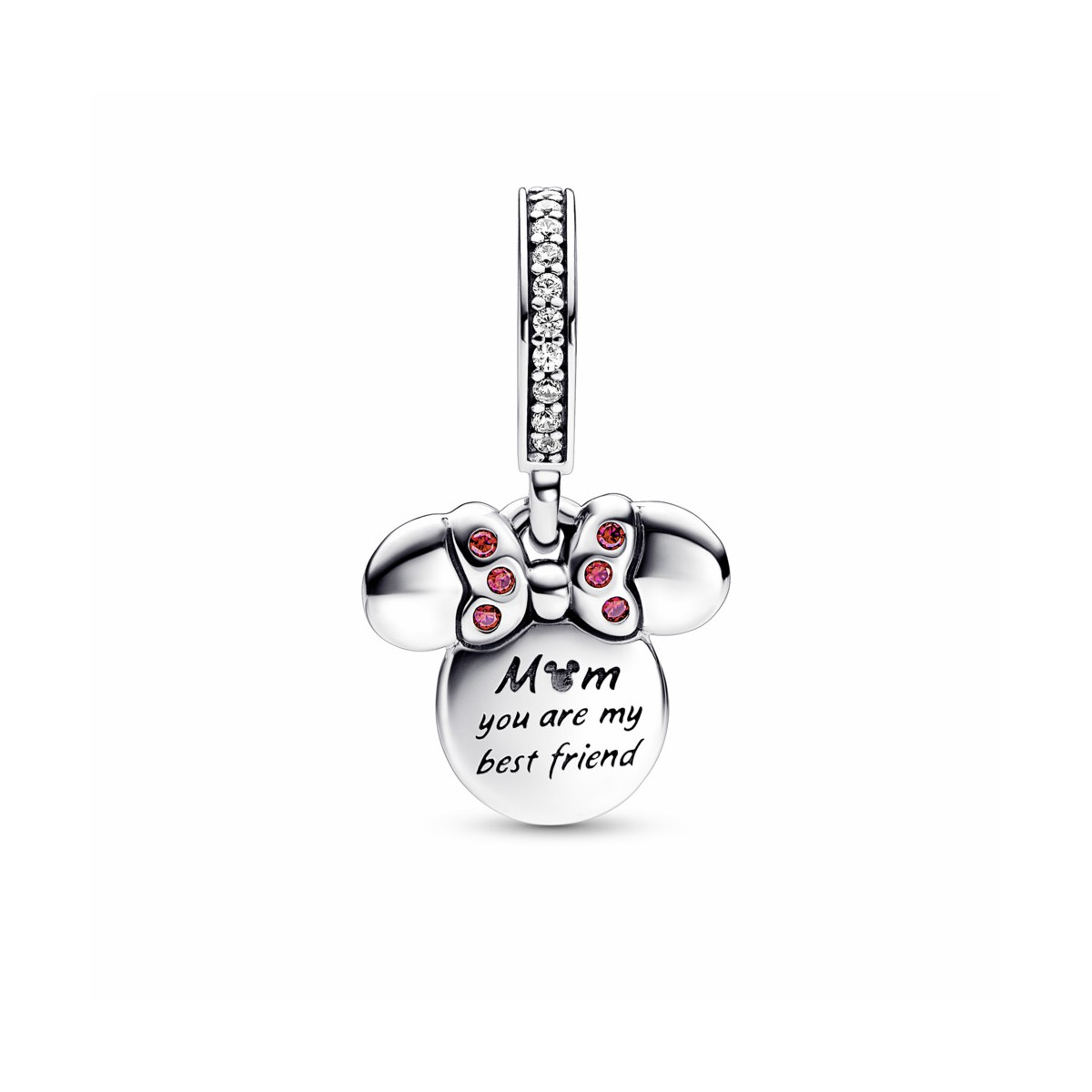 Charm Colgante Doble Silueta Minnie Mouse de Disney 782615C01