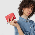 Tous Monedero Mediano New Dubai Safiano Tri -Rojo