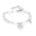 Pulsera Marina Garcia Plata Eslabones Personalizable