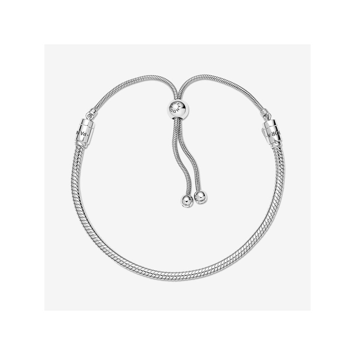Pandora Pulsera Snake Cierre Deslizante