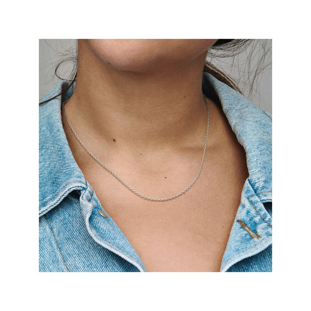 Collar de plata de ley