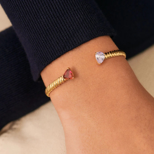 Pulsera rígida Vague