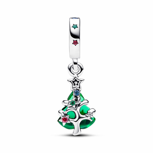 Charm Colgante Árbol de Navidad Brillante