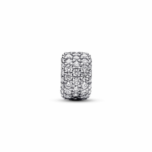 Charm Triple Fila Brillante Pavé