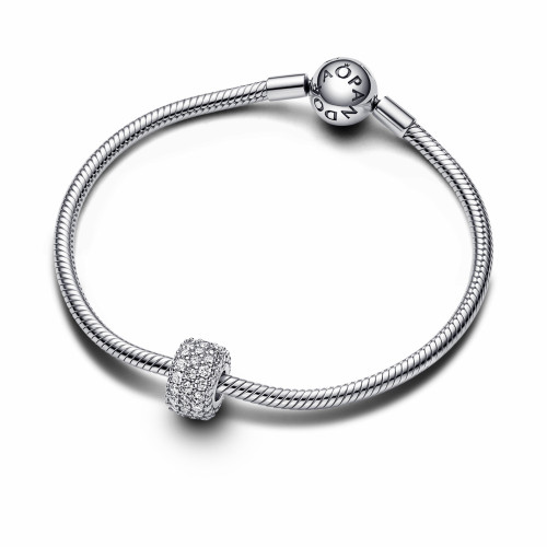 Charm Triple Fila Brillante Pavé