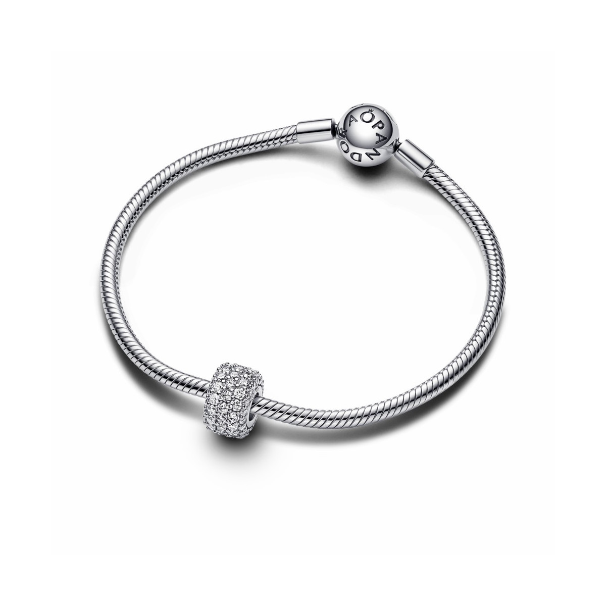 Charm Triple Fila Brillante Pavé