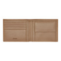 Billetero monedero Classic Granito Camel