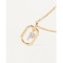 PdPaola Collar Mini Letter P Gold