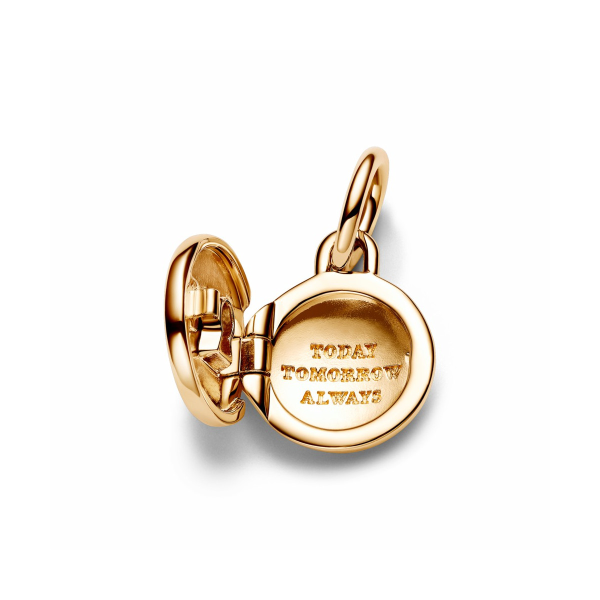 Charm Colgante Medalla Grabable que se abre