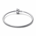 Pulsera Rígida con Cierre Estrella Fugaz Brillante