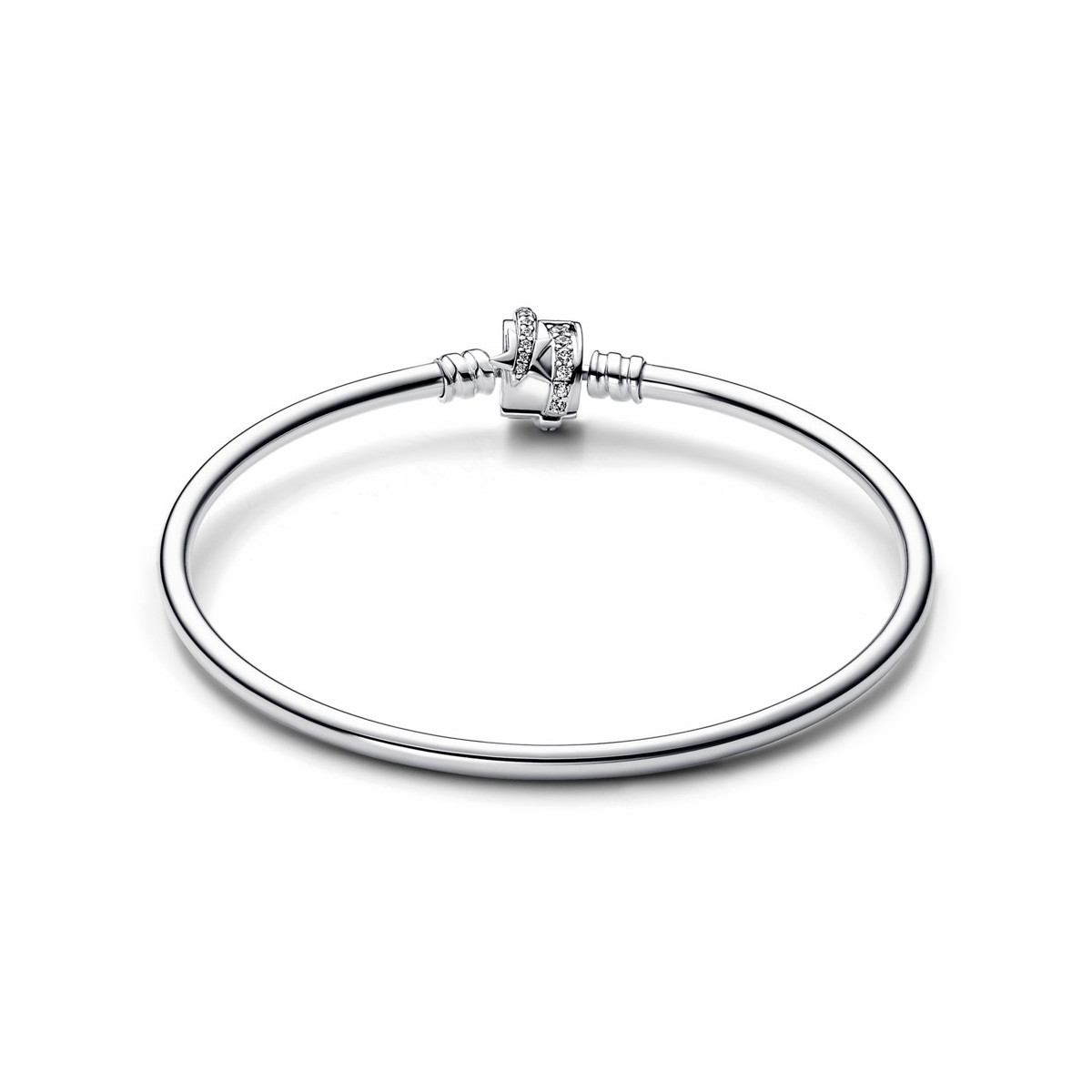 Pulsera Rígida con Cierre Estrella Fugaz Brillante