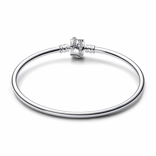 Pulsera Rígida con Cierre Estrella Fugaz Brillante