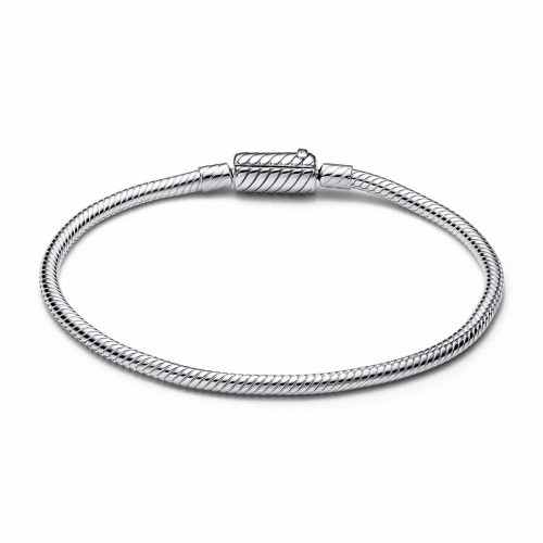 Pulsera de cadena de serpiente con cierre deslizante magnético fácil de cerrar