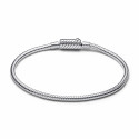 Pulsera de cadena de serpiente con cierre deslizante magnético fácil de cerrar
