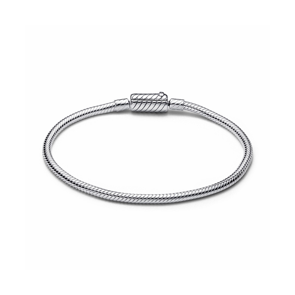 Pulsera de cadena de serpiente con cierre deslizante magnético fácil de cerrar