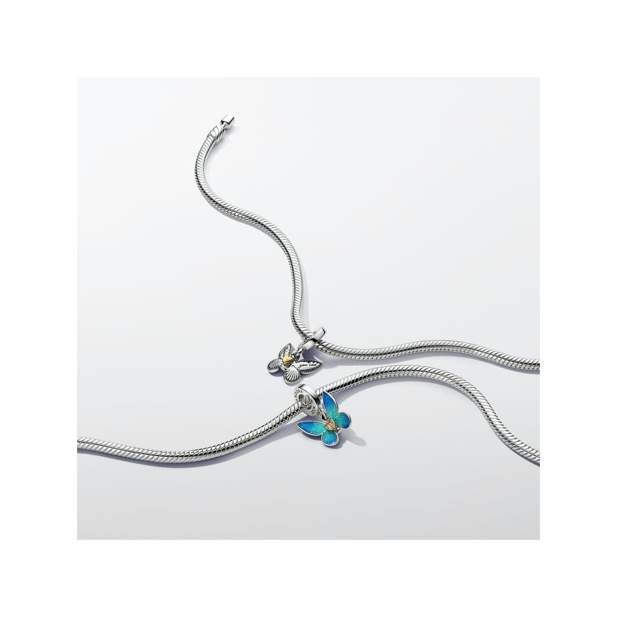 Pulsera de cadena de serpiente con cierre deslizante magnético fácil de cerrar
