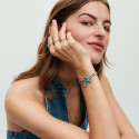Pulsera de cadena de serpiente con cierre deslizante magnético fácil de cerrar