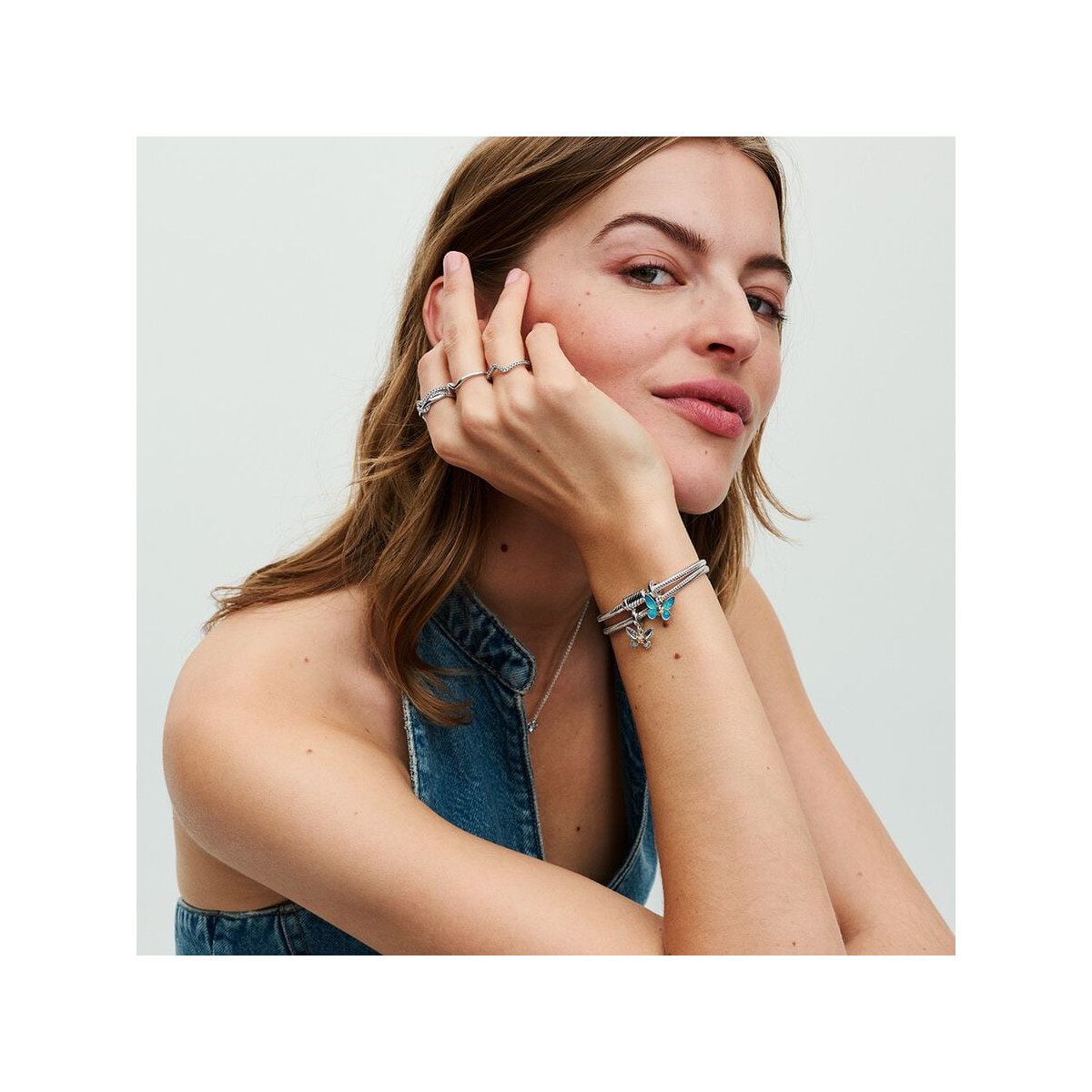 Pulsera de cadena de serpiente con cierre deslizante magnético fácil de cerrar