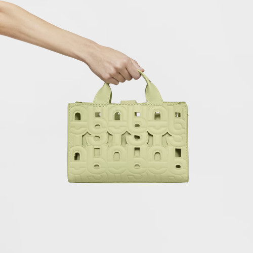 Shopper mediano Amaya verde MANIFESTO CUT