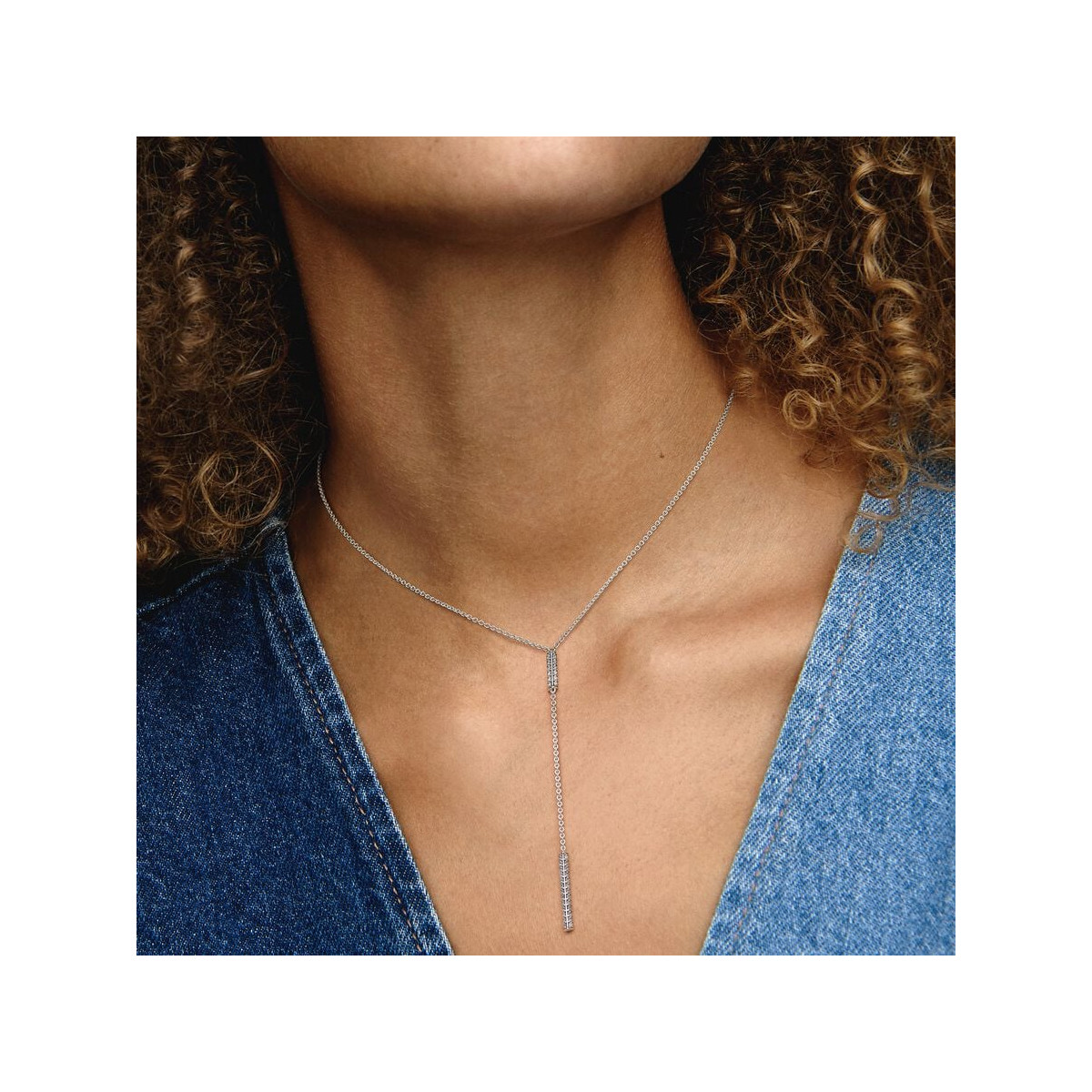 Collar Pandora Prisma Pave
