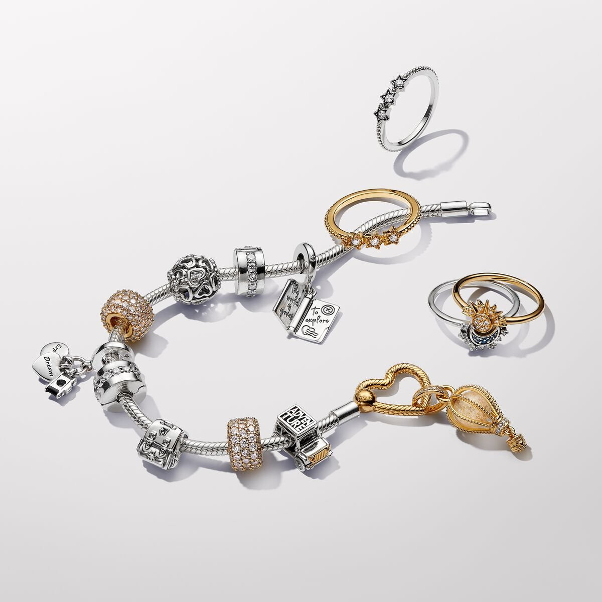 Charm Pandora Mochila Aventuras