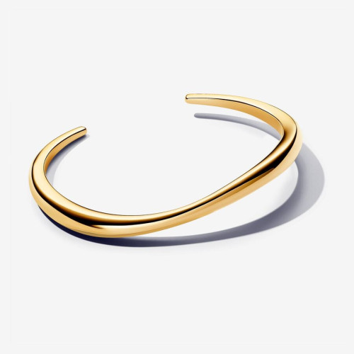 Pulsera PANDORA Rígida Abierta Forma Orgánica