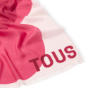 Foulard fucsia TOUS Blurry Flower