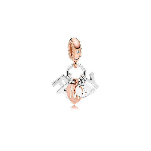 Pandora Charm Family Rose