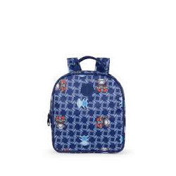 Tous Mochila XS Logogram Azul