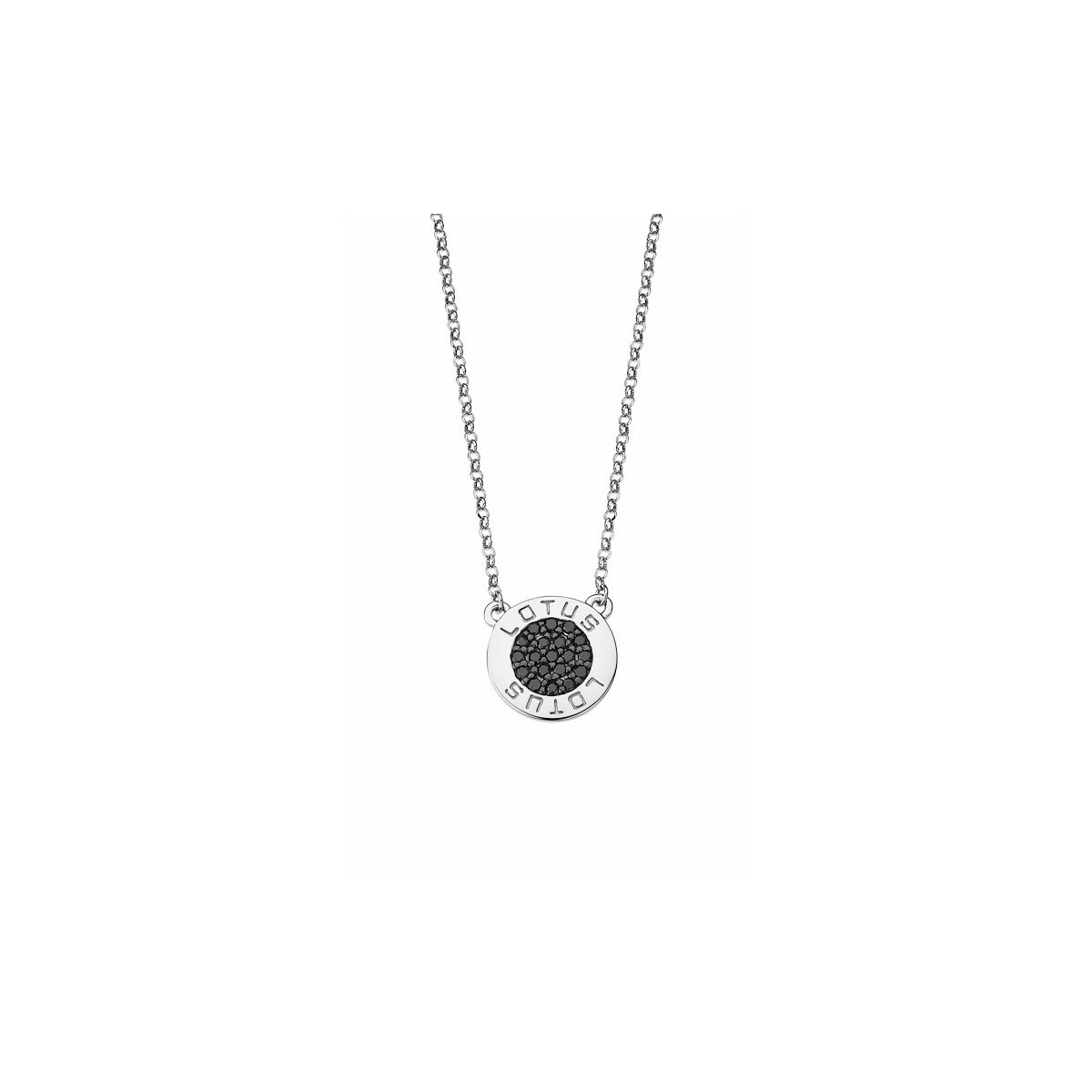 Lotus Silver Collar Mujer