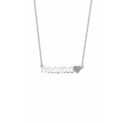 Lotus Silver Collar Mamá Corazón