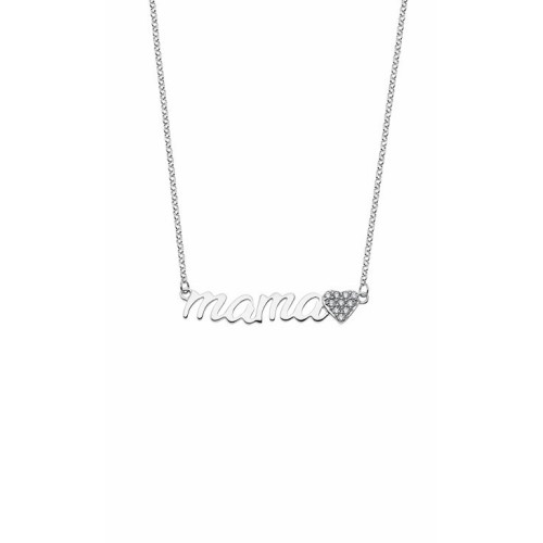 Lotus Silver Collar Mamá Corazón
