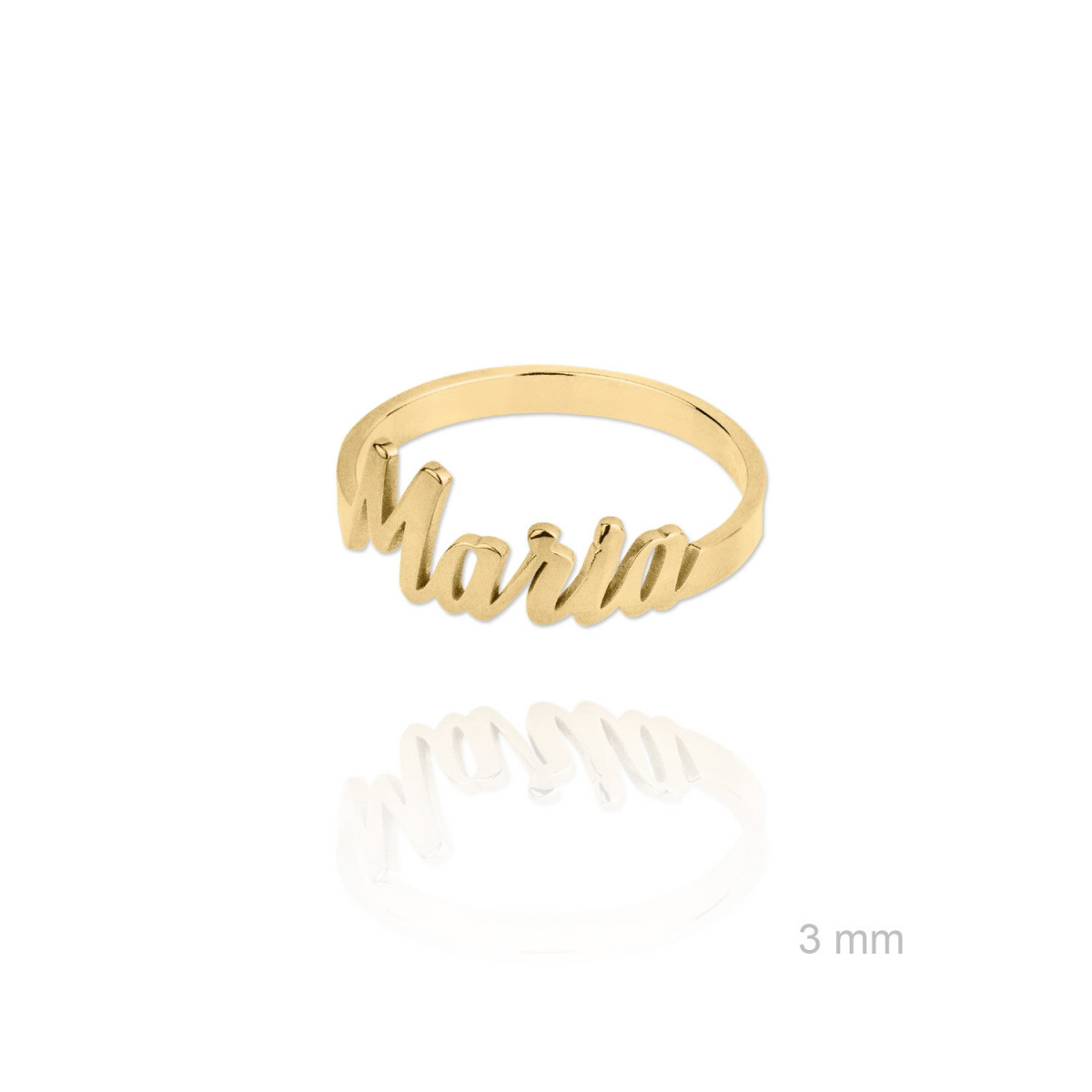 Anillo Personalizado Dorado