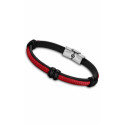 Pulsera Lotus Style Rojo -Negro