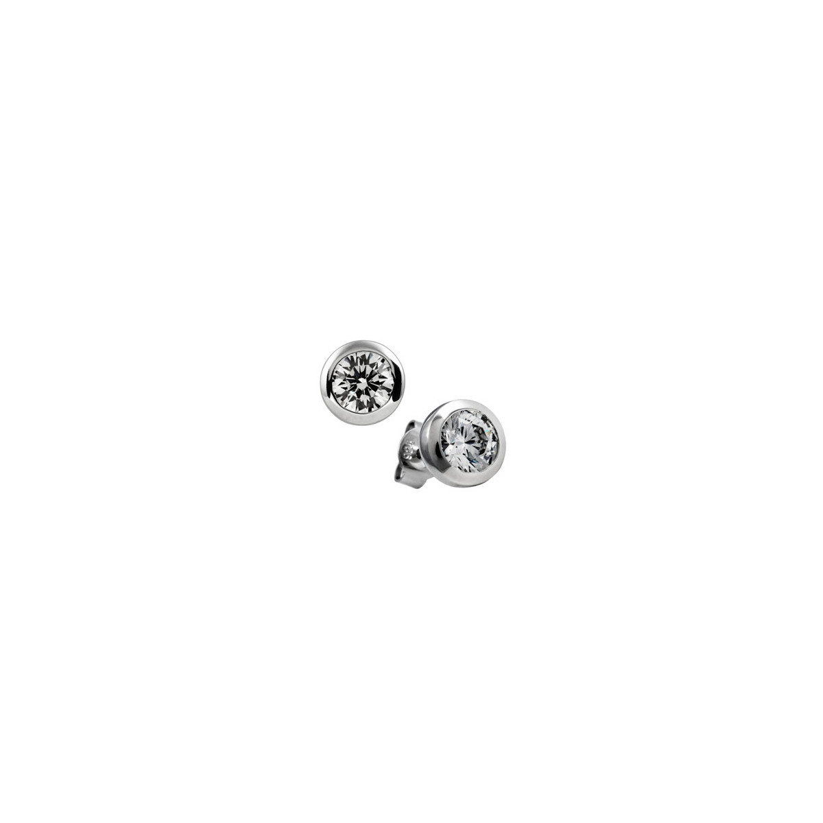 Pendientes Diamondfire Bisel 6.25mm