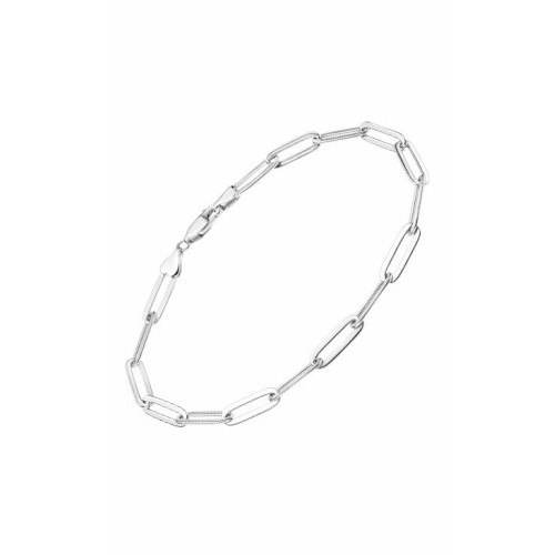 Lotus Silver Pulsera Eslabones