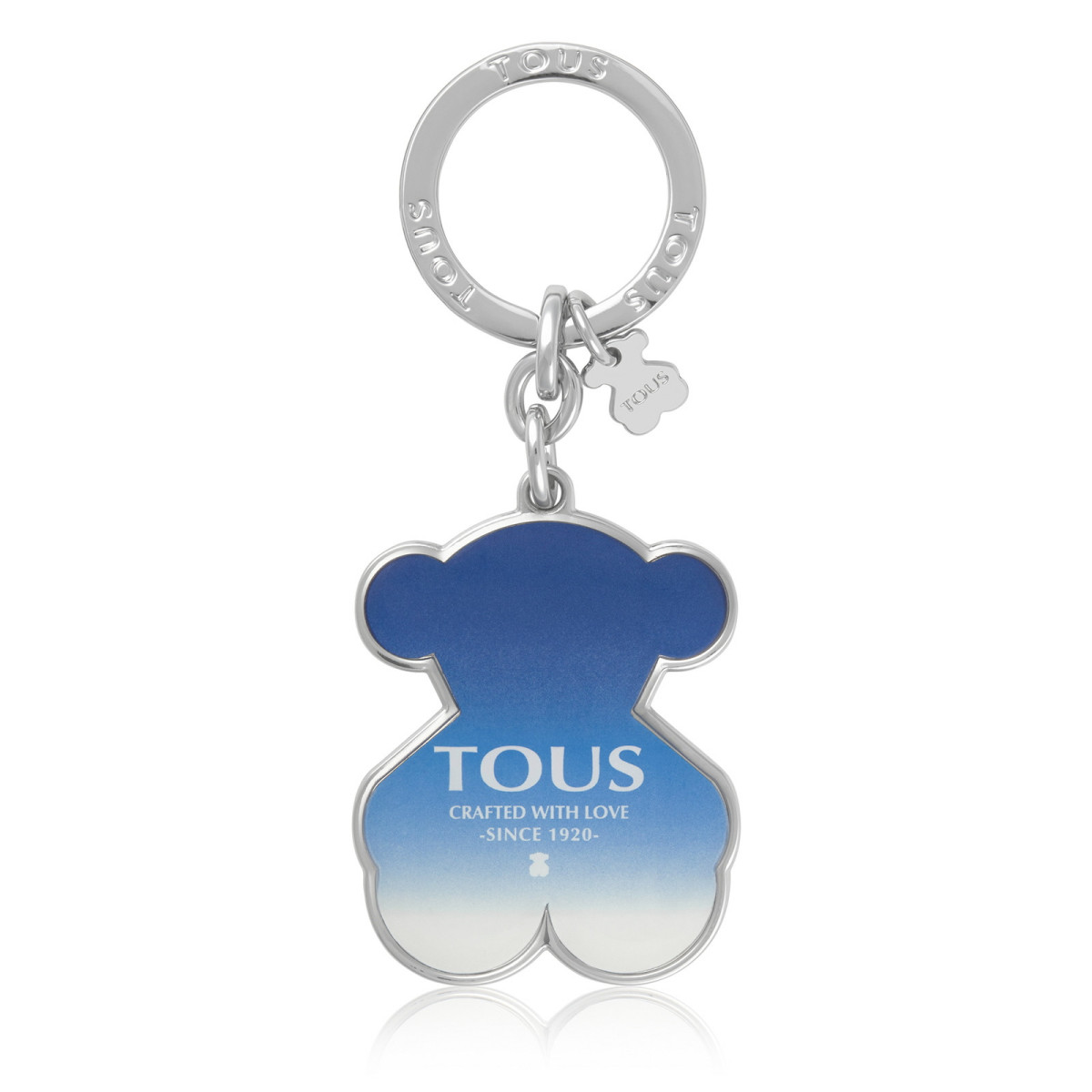 Tous Llavero Crafted Logo Azul