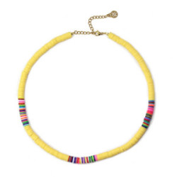 Necklace Multicolor Heishi