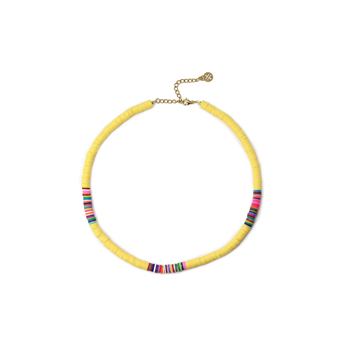 Necklace Multicolor Heishi