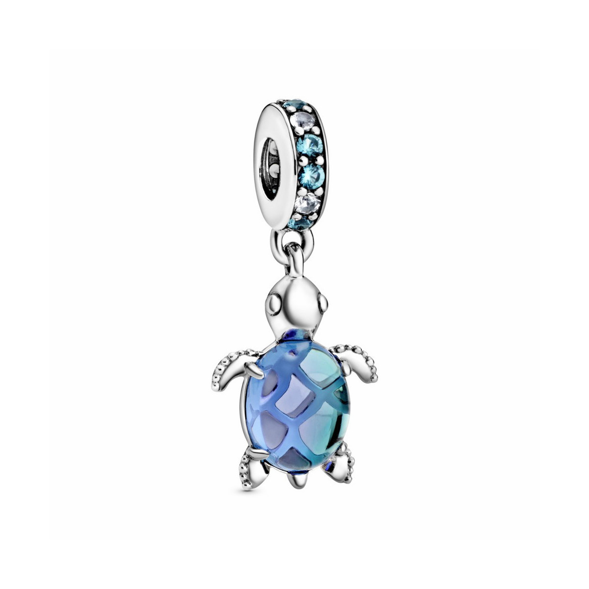 Pandora Charm Colg Tortuga Cristal de Mu