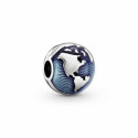 Pandora Clip Globo Azul Esmalte