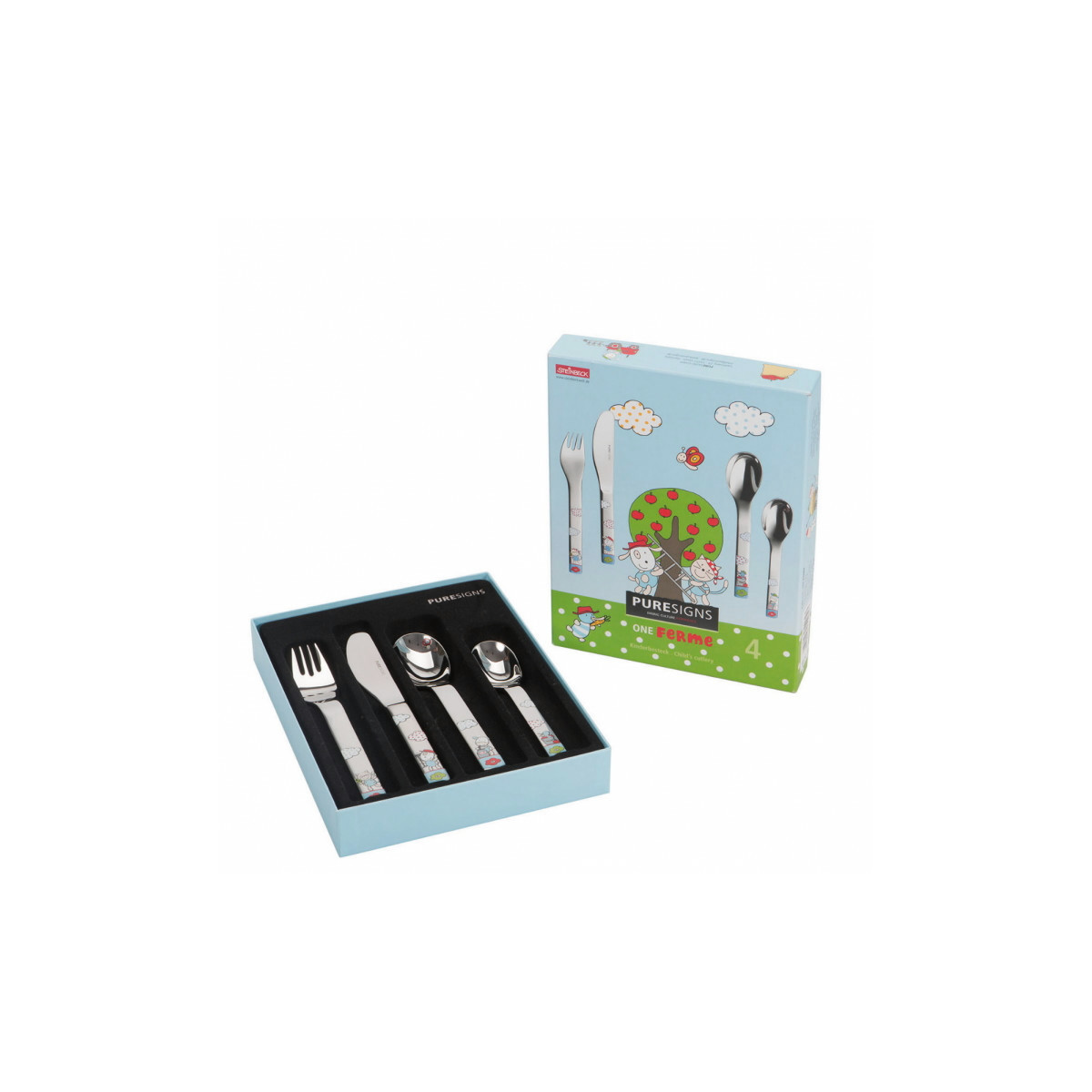 Set Cubiertos Animales Color