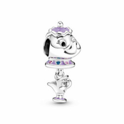 Pandora Charm Colgante Sra Potts y Chip La Bella y La Bestia