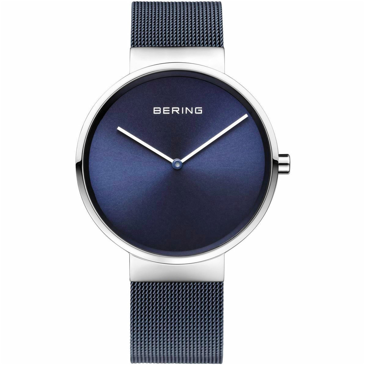 Bering Classic Acero 39mm Esfera Azul