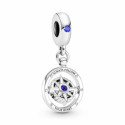 Pandora Charm Colgante Brújula Giratoria