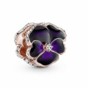 Pandora Charm Flor Pensamiento Morado