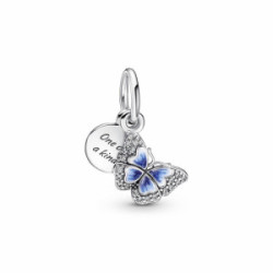 Pandora Charm Mariposa Azul Doble