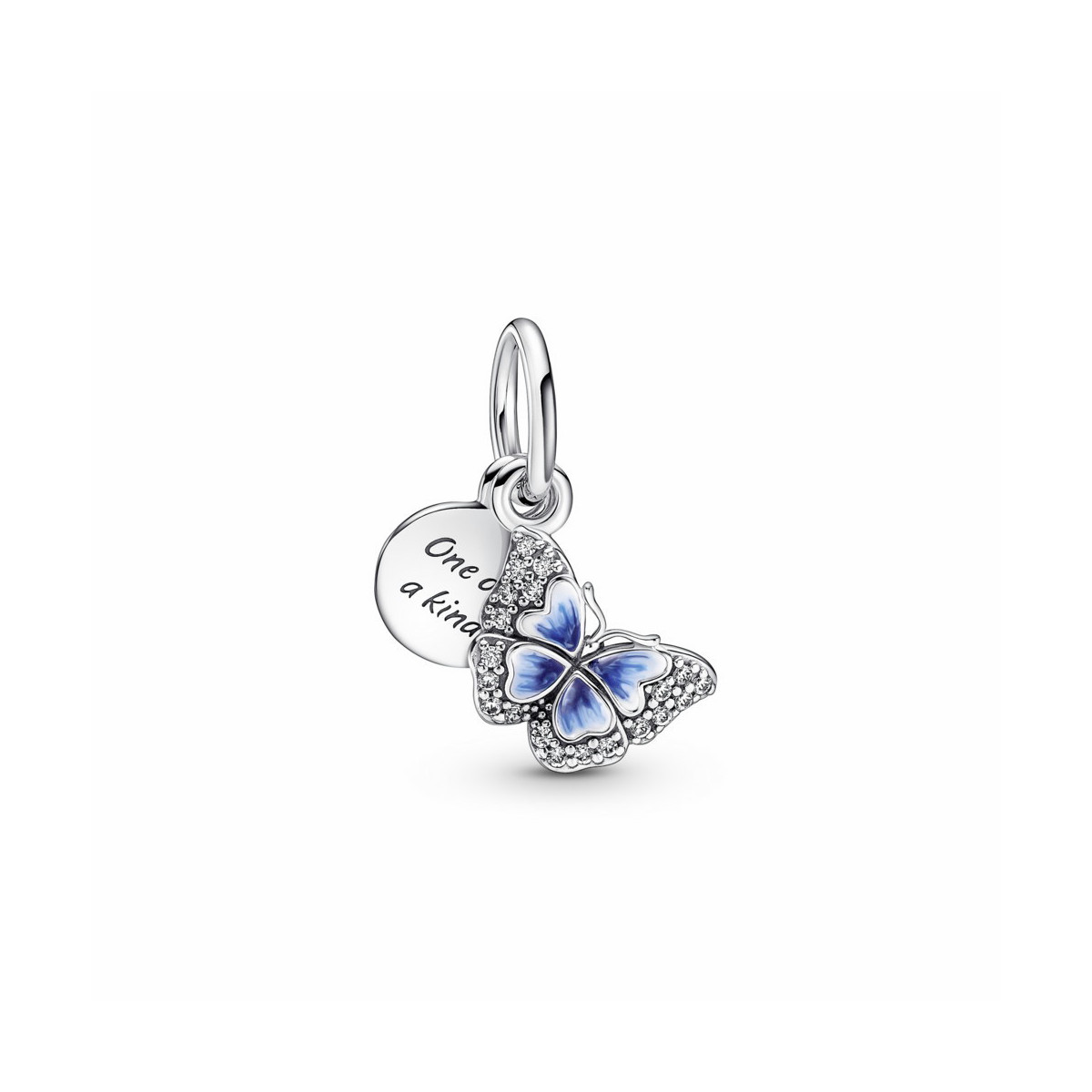 Pandora Charm Mariposa Azul Doble